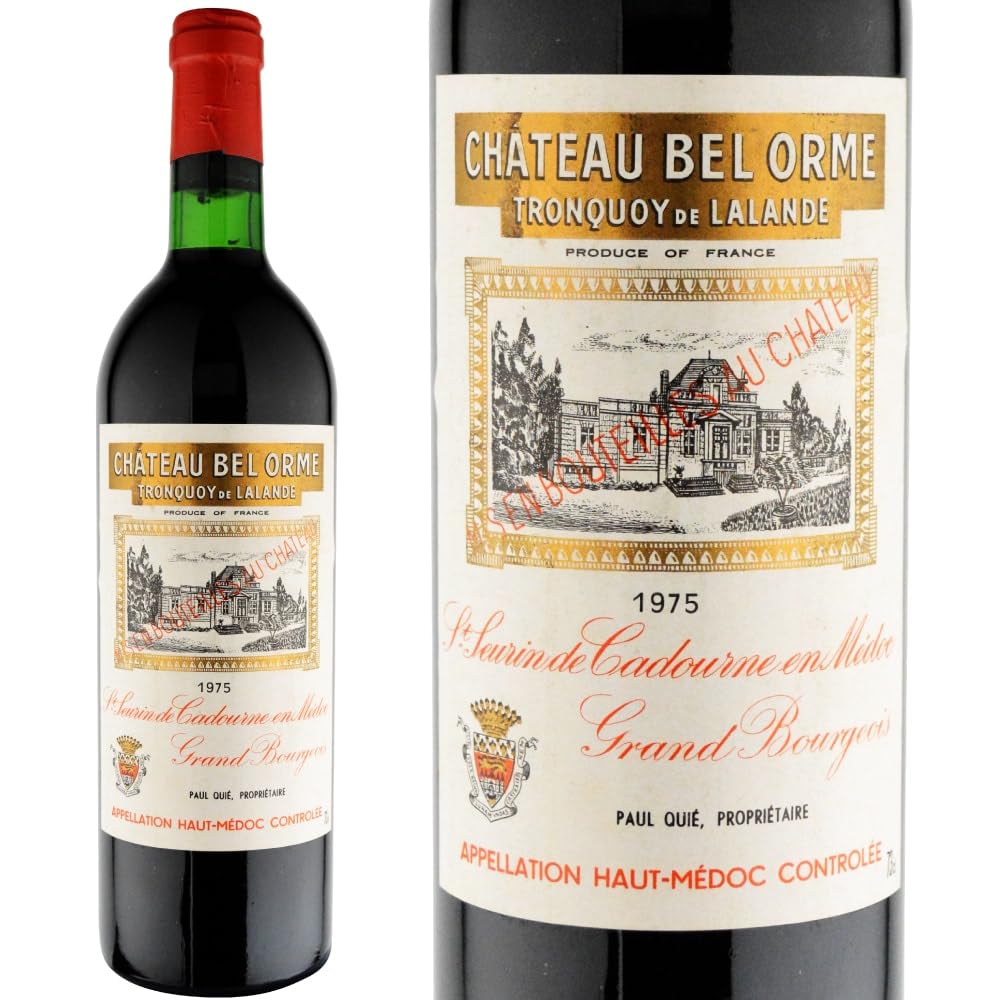 Amazon.co.jp: 1975年 シャトー・ベル・オルム・トロンコワ・ド